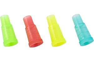 PAIDE P. Boquillas higiénicas compatibles con todas las cachimbas y shishas. Envasadas individualmente totalmente seguras. (Cortos - 200 Unidades)