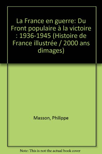 couverture de : la France en guerre