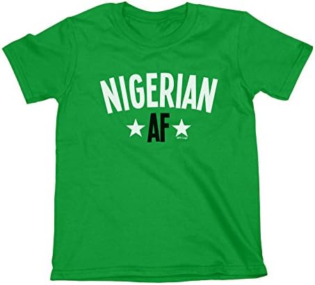 FC Liga Nigerian AF Boys Or Girls Nigeria T-Shirt Football World Cup 2018 Kids Sports Top