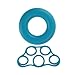 Produktbild Zantec 2 Teile/satz Silikon Handgriff Finger Finger Stretcher Hand Übung Gym Fitness Grip Finger Trainer Ring