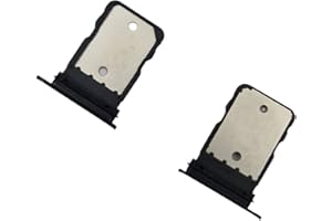 jbTec SIM-Tray Karten-Halter kompatibel mit Google Pixel 6 Pro - Single Slot Schlitten Rahmen Simkarte, Farbe:Stormy Black (Schwarz)