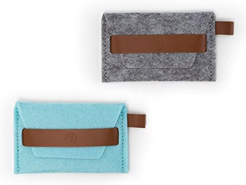 Prynt Felt Photo Carrying Case - Set of 2 - Grey/Blue