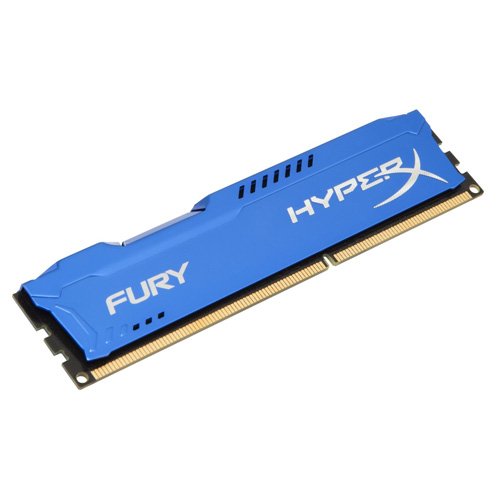 HyperX Fury - Memoria RAM de 4 GB  1333 MHz DDR3 Non-ECC CL9 DIMM   Color Azul