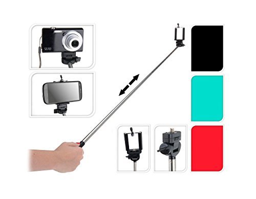 Preisvergleich Produktbild Selfie Stativ Kamera Handyzubehör Armverlängerung 23 - 100 cm