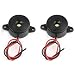 Produktbild Elektronischer Summer - TOOGOO(R) 2 Stueck DIY Projekt DC 3-24V Dauer Elektronischer Alarm Summer 23 mm
