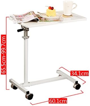 Compact shape, easy to move casters Bedside Table Vertical Mobile Laptop Desk Mini Desk Desk Creative Home Desk Economical