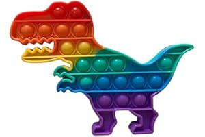 Ousyaah Pincez Sensorielle Jouet, Push et Pop Bubble Sensory Fidget Toy, Rainbow Popit Figit Jouet Autisme Besoins spéciaux Anti-Stress, Jouets Amusants et Jouets Éducatifs (E)