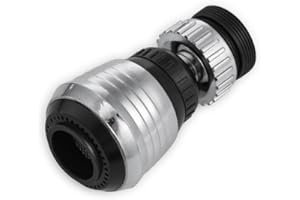 PARENCE "Dysza aeratora kranu 360° - Oszczędność wody i maksymalna elastyczność - Kompatybilny z większością systemów - 2 tryby Gorger kuchnia łazienka