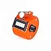 Produktbild nicedier-tech Handbuch, der Hand Held Tally Zähler 4-stellige Mechanische Palm Clicker Zähler für Sport Cook Standard orange