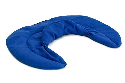 Giraffenland Neck Pillow Blue Organic Flaxseeds Warming Neck