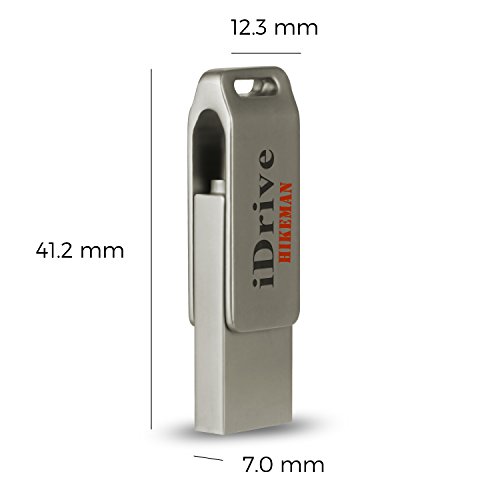 iPhone Flash Drive 64GB HIKEMAN Schwenkbar iDrive HD Memory Stick -Adding Extra Speicher für iPhone iPad iPod iOS Gerät Mac Computer OTG USB-Stick mit Lightning Connector (64GB) - 5