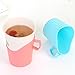 Produktbild 1 Stück Papier Tassen Halter Pappbecher getränkehalter Kunststoff Swivel Mount Halter Cup Tassen Getränk Essen Fach Tischständer