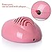 Elite99 Portable Mini Nail Dryer Blower Fan Nail Art Machine Drying for Hand Finger Toe Nail Polish Ideal for Home and Professional Use, Pink