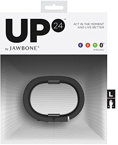 Jawbone UP24 Bluetooth Aktivitäts/Schlaftracker-Armband, schwarz, Gr. M, JL01-52M-EU1 - 5