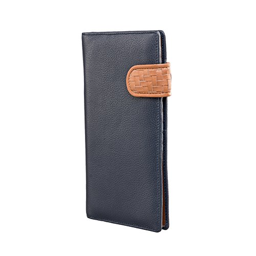 Klasse Unisex Leather Clutch Long Wallet Passport Organiser (Blue) RS.499 (87.00% Off) - Amazon Klasse Unisex Leather Clutch Long Wallet Passport Organiser (Blue) RS.499 (87.00% Off) - Amazon