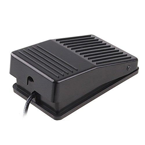SODIAL R  Dispositivo libre de pedal interruptor de accion de control de pie HID para Teclado Raton Juego PC ordenador portatil