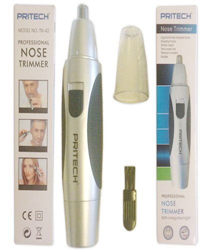 pritech Brand New Pritech Mens Nasal Nose Ear Eyebrow Hair Trimmer Clipper