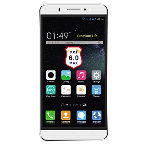 spécifications wogiz® WX10 Plus Téléphone Smartphone débloqué 15,2 cm QHD Android Quad Core 5.1 Carte SIM : Double Carte SIM Double veille (Noir)