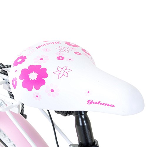 20 Zoll Kinderfahrrad Galano Blossom Mädchenrad Jugendrad Cityrad - 5