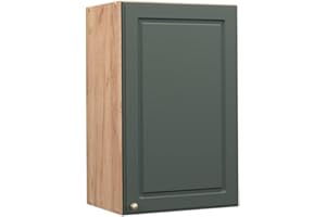 Vicco pensile da cucina Fame-Line, Verde-oro Country House/Quercia dorata, 45 cm