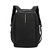 Produktbild Laptop Rucksack 15,6 Zoll Business Backpack Herren Damen Anti-Diebstahl Wasserfest Daypack Schul Outdoor Rucksack mit USB Aufladen Hafen und Stromleitung(Schwarz)