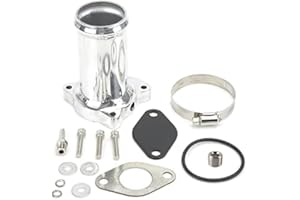 QIILU Kit di eliminazione EGR Kit EGR Sen Valvola di circolazione del tubo di scarico del kit di eliminazione EGR adatta per 1.9L L4 adatto per ALH 1998-2004 TW25TQ