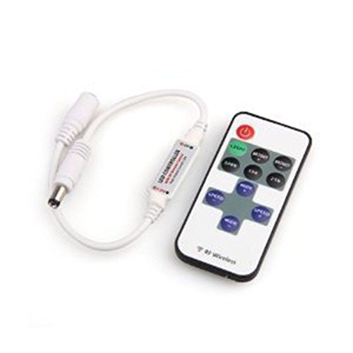 Gazechimp Mini RF Wireless LED Fernbedienung Controller Dimmer Einfarbige Controller Geführt