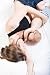 Soft French Terry Nursing Sleep Bra for Maternity / Breastfeeding (Large, Black)