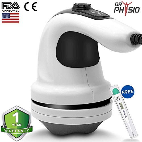 Dr Physio Electric Full Body Massager for Pain Relief of Back, Leg and Foot (Gray)
