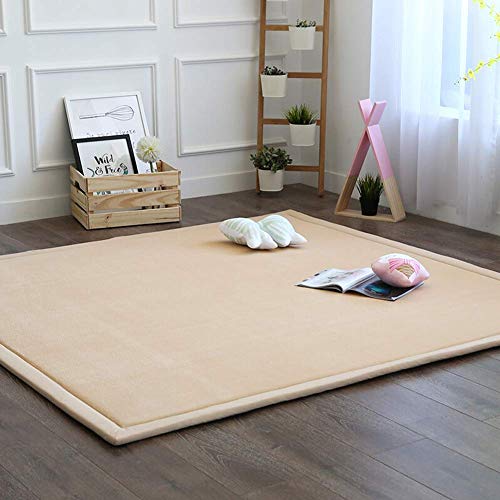 Preisvergleich Produktbild Aishankra Verdicken Weich Kinder Krabbeln Rutschfeste Tatami Teppich Startseite Weiche Teppiche Schwammmatte Spieldecke,D,3'9''X6'6'' / 120X200CM
