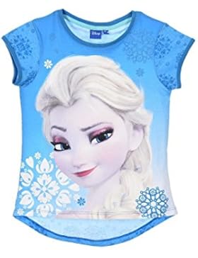 Disney - T-shirt maniche corte Frozen : Il regno di ghiaccio - 5 ANS, Bleu