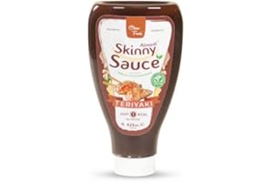CLEAN FOODS CleanFoods Almost Skinny Sauce Teriyaki 425 ml I Sauce faible en calories p. ex. pour les pâtes, le poisson, la viande I Seulement 39 calories pour 100 g