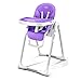 Produktbild Kinder Esszimmerstuhl Falten Portable Multifunktions-Baby Dinette ( Farbe : Lila )