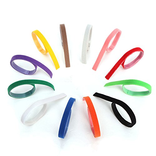 Healthy clubs Lot de 12 Colliers d'identification réglables réutilisables lavables pour Chiot ou Chaton Nouveau-né