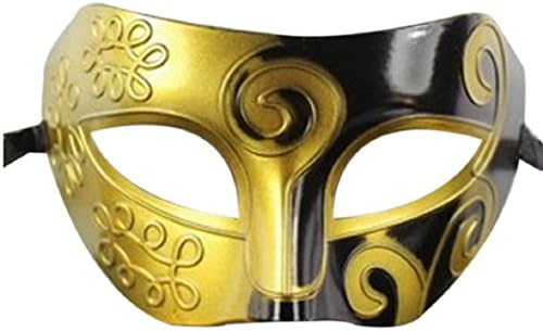 Gold and Black Mask, Venetian Masquerade Costume - Inspired by 50 shades of gray - even darker