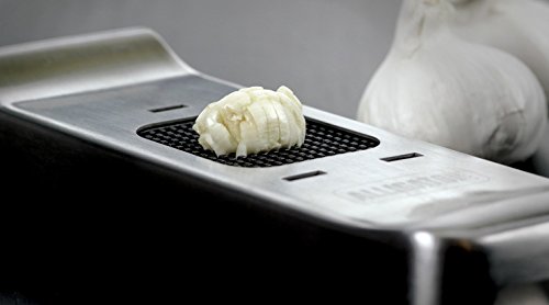 Alligator 1092 Mini Edelstahl Feinschneider, professioneller Küchenhelfer zum Schneiden feiner Würfel und Stifte - 4