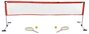 IRIS Children's Tennis Set Includes Rackets/Balls and Net