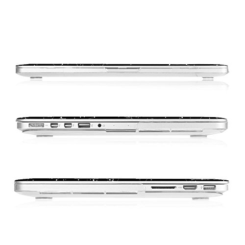 Fintie MacBook Pro 13 Retina H  lle  NO CD-ROM Drive  - Ultrad  nne Plastik Hartschale Schutzh  lle Snap Case f  r Apple MacBook Pro 13 3 Zoll mit Ret