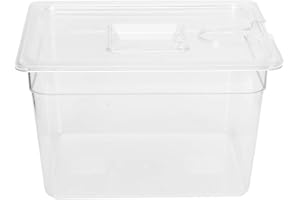 ＣＨＡＭＯＫＡ Conteneur Sous Vide, 11L Couvercle Sous Vide Conteneur Anova Conteneur Sous Vide Anova Seau Sous Vide Conteneurs Sousvide Anova avec Couvercle pour Circulateur Sous Vide Cuisinière de Précision Culina