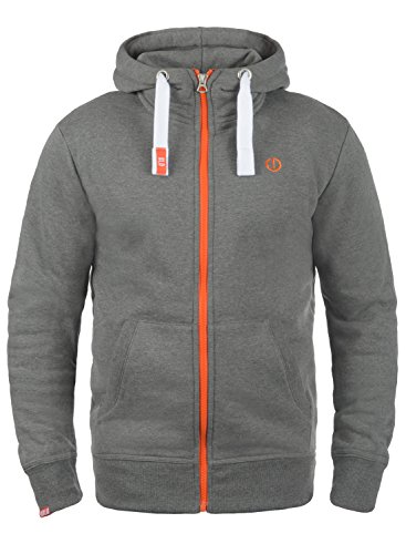 SOLID Benn High-Neck Sweatjacke, Gre:L;Farbe:Grey Melange (8236)