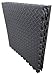 24 Sq Ft Interlocking Foam Mats Tiles Gym Play Garage Workshop Floor Dark Grey