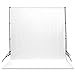 Produktbild Professionelle Fotografie Hintergrund Studio Hintergrund 100% Baumwolle Musselin, 3 m x 6 m, Weiß