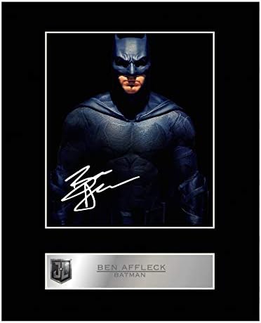 Ben Affleck Signed Mounted Photo Display Batman Justice League #01 Autographed Gift Picture Print