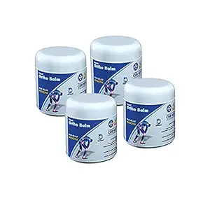 Deemark Ortho Pain Balm (Pack of 4) -Joint Pain & Muscles Pain & Cramps | Cervical Spondylitis & Sciatica | Sprains, Arthritis & twitching | Rehabilitates Stiff Joints | Osteoarthritis, Frozen Joints
