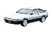 Produktbild Aoshima Bunka Kyozai 1./2.4. Das Modellauto Toyota AE8.6. Sprinter Trueno GT-APEX '8.5. Kunststoff