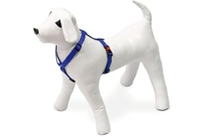 Karlie Art Sportiv Plus Geschirr neue universal Farben Mix and Match B: 15 mm Br um: 35 - 50 cm S blau