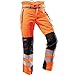 Produktbild Pfanner Warnschutz Schnittschutzhose Ventilation EN471 Klasse 1, Farbe:Orange;Größe:XXL