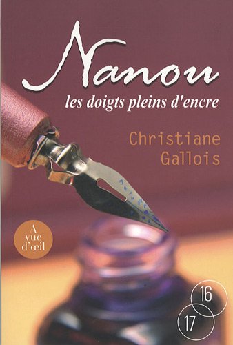 Nanou, les doigts pleins d'encre