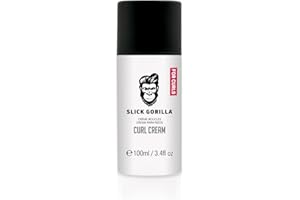 Slick Gorilla Curl Cream, Lightweight Curling Cream for Definition, No-Frizz, No Flyaways, Curl Defining Wavy & Curly Hair Styling Products, 100 ml