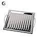 Produktbild KGHONY Pfanne Braten 26 × 32cm Außengrill Edelstahl Grillwerkzeug Grillzubehör Grillpfanne